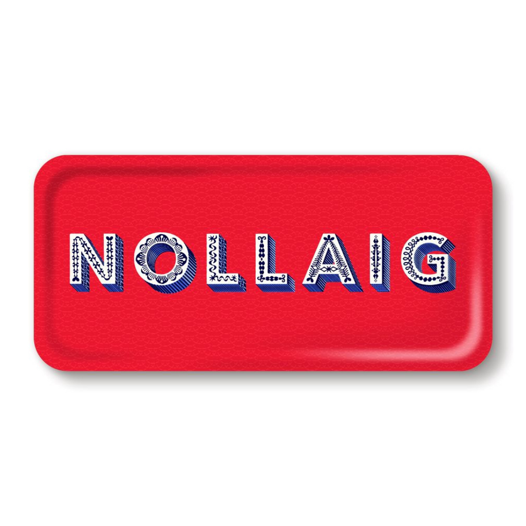 Tray - Oblong Nollaig