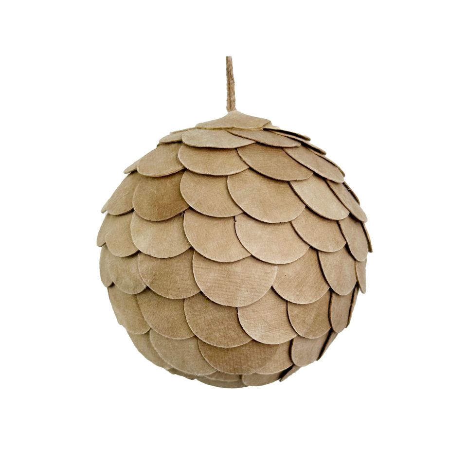 Paper Scale Ball Brown