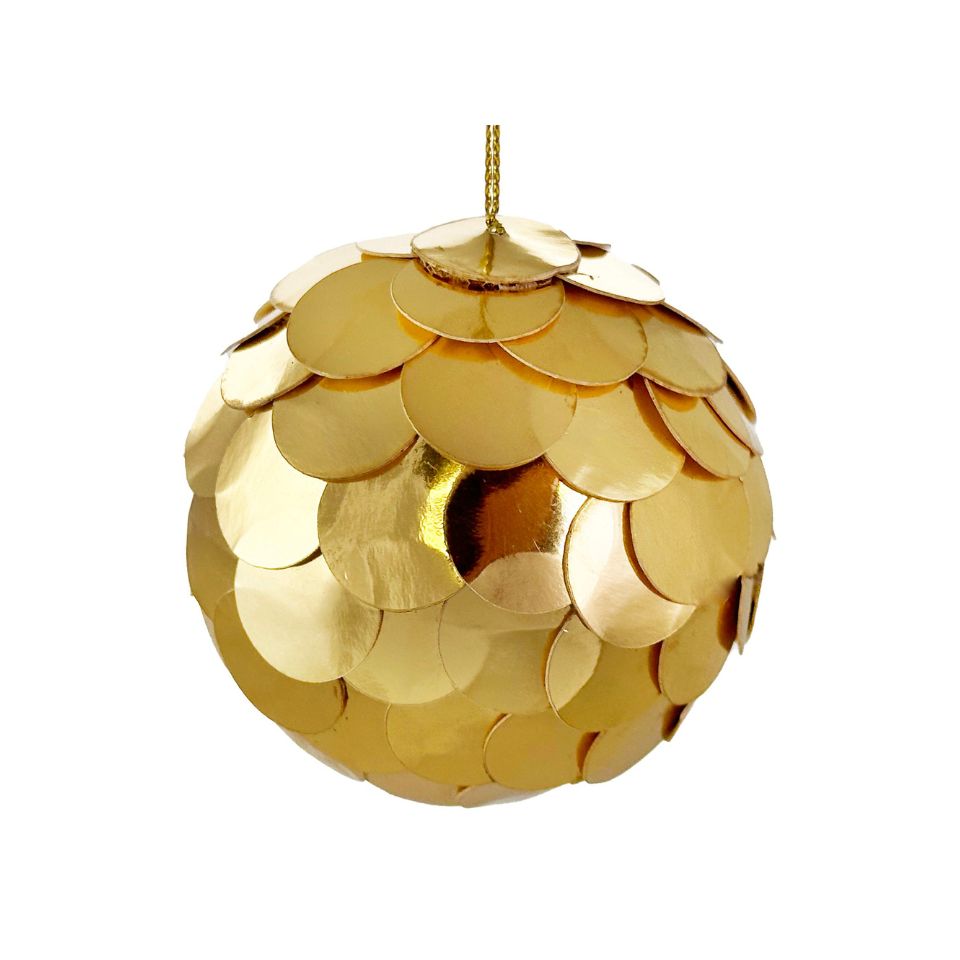 Paper Scale Ball Gold