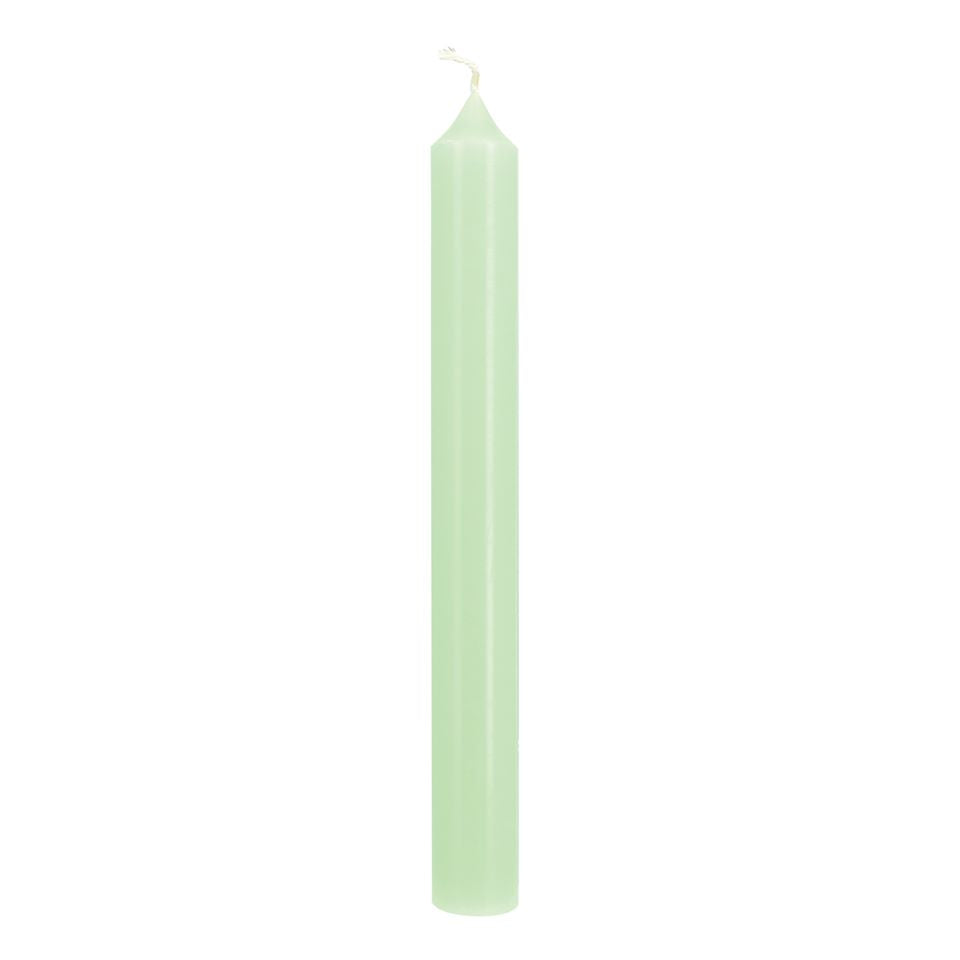 Dinner Candle Pastel Green