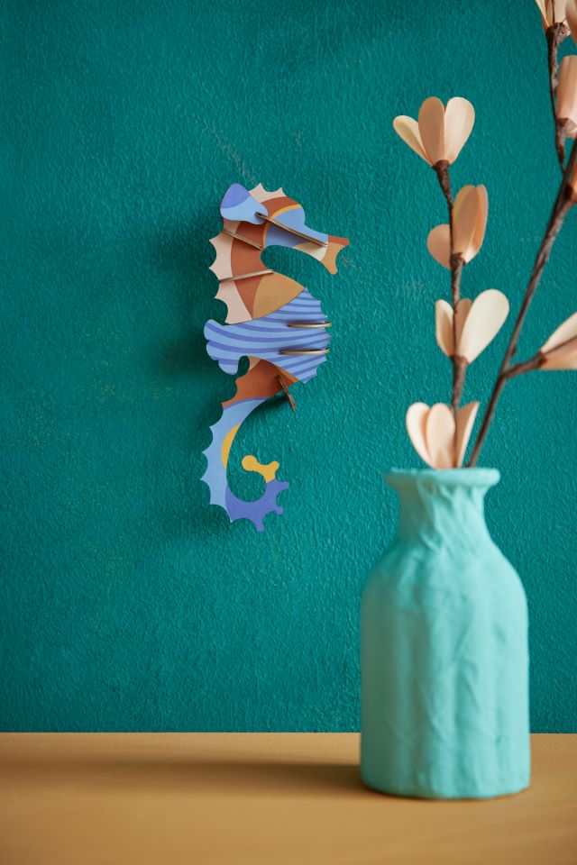 Studio Roof - Small Blue Ringlet Seahorse