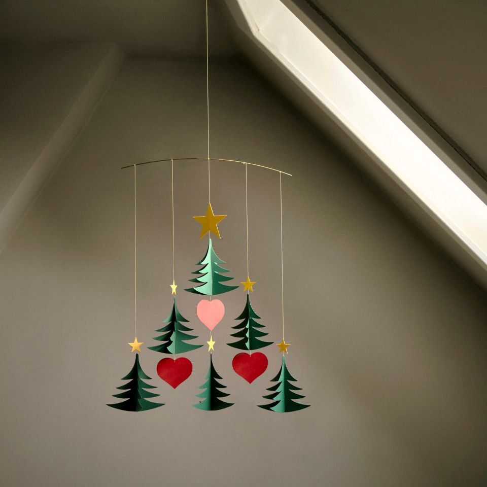 Christmas Trees Mobile By Flensted