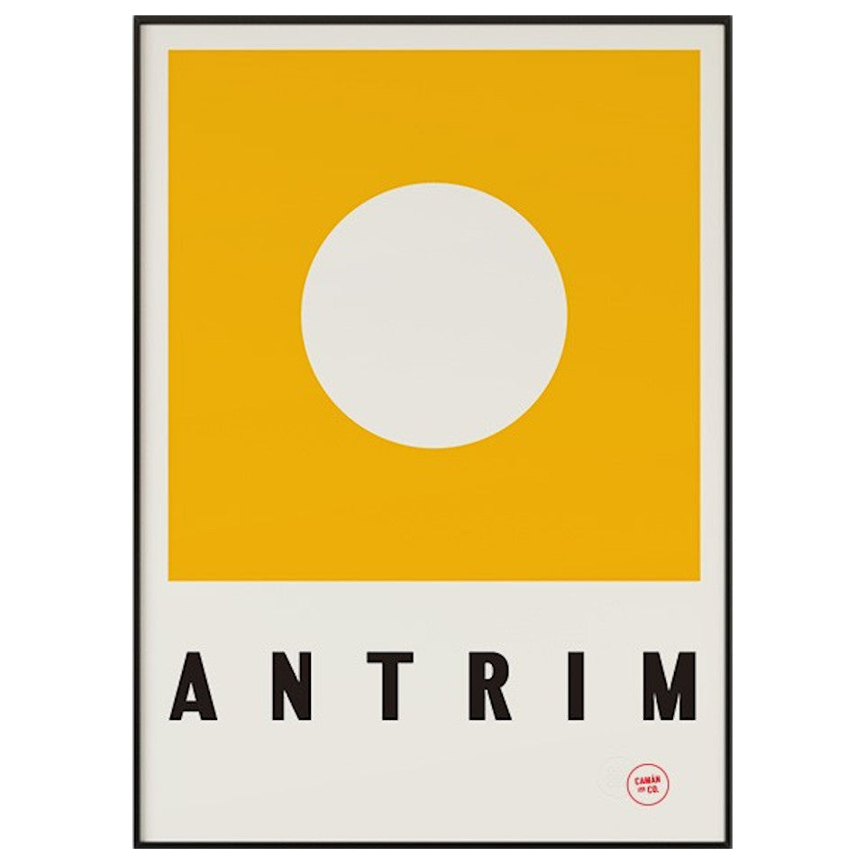 Antrim County Series 50 cm x 70 cm print.