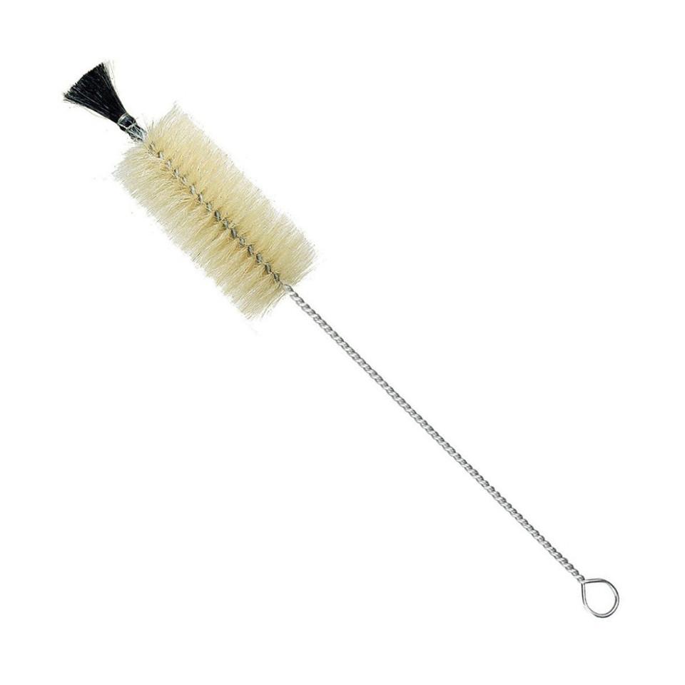 Bottle brush with bristle tip for 750 ml vessels.
