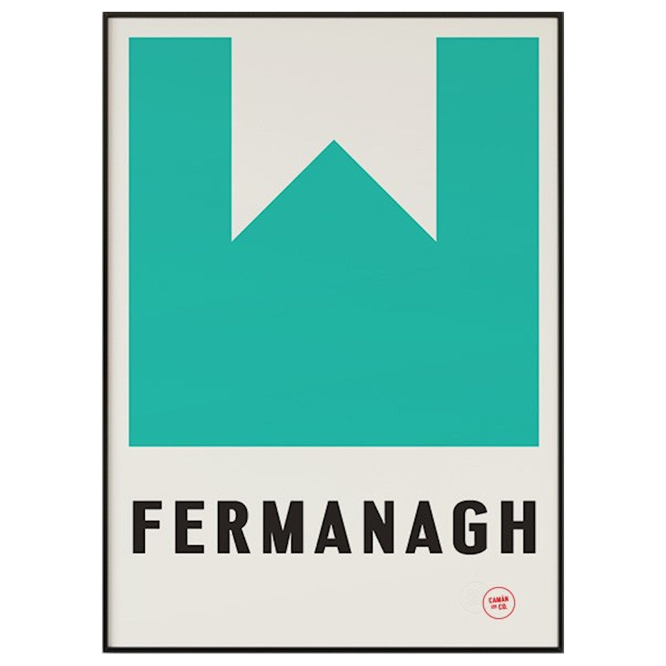 Fermanagh County Series 50 cm x 70 cm print.