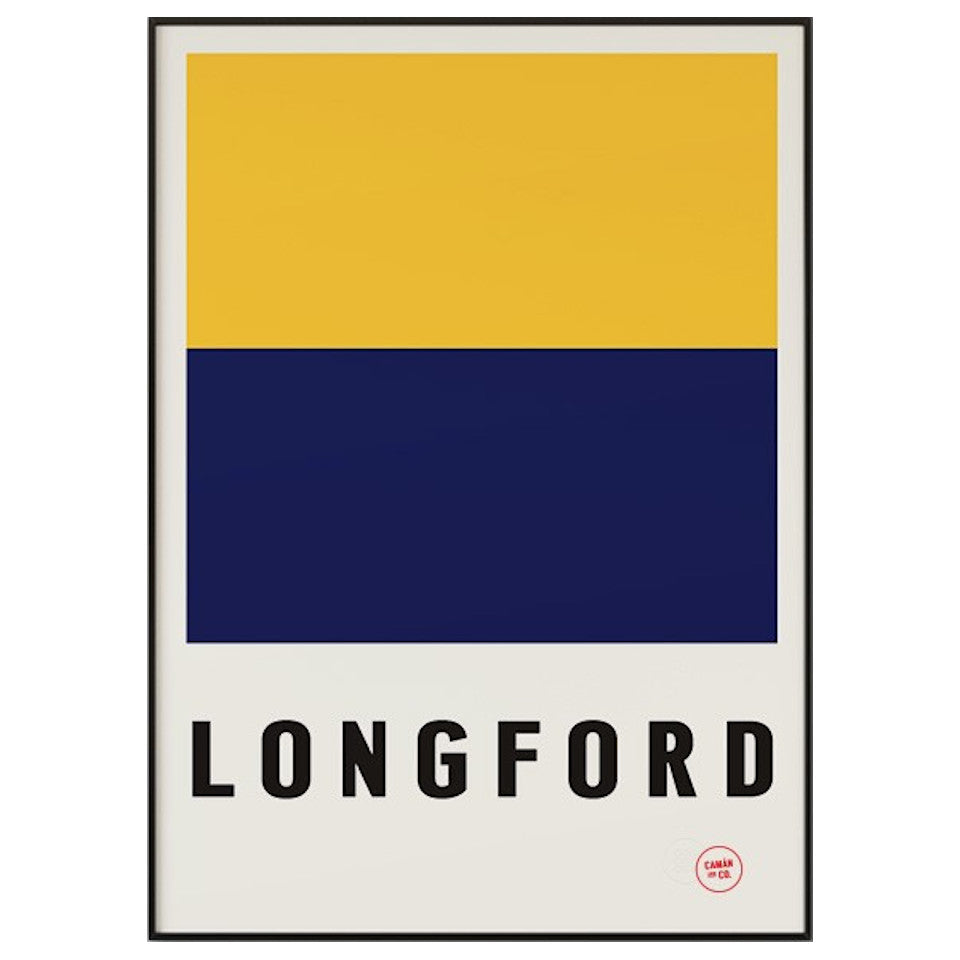 Longford County Series 50 cm x 70 cm print.
