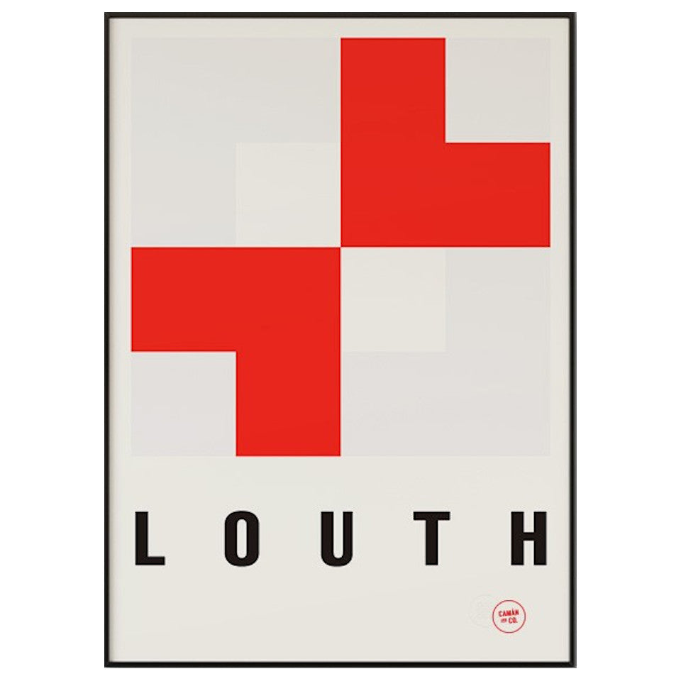 Louth County Series 50 cm x 70 cm print.