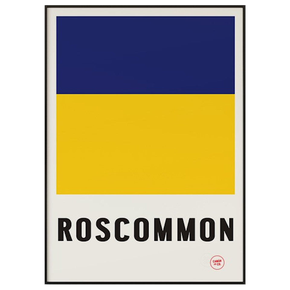 Roscommon County Series 50 cm x 70 cm print.