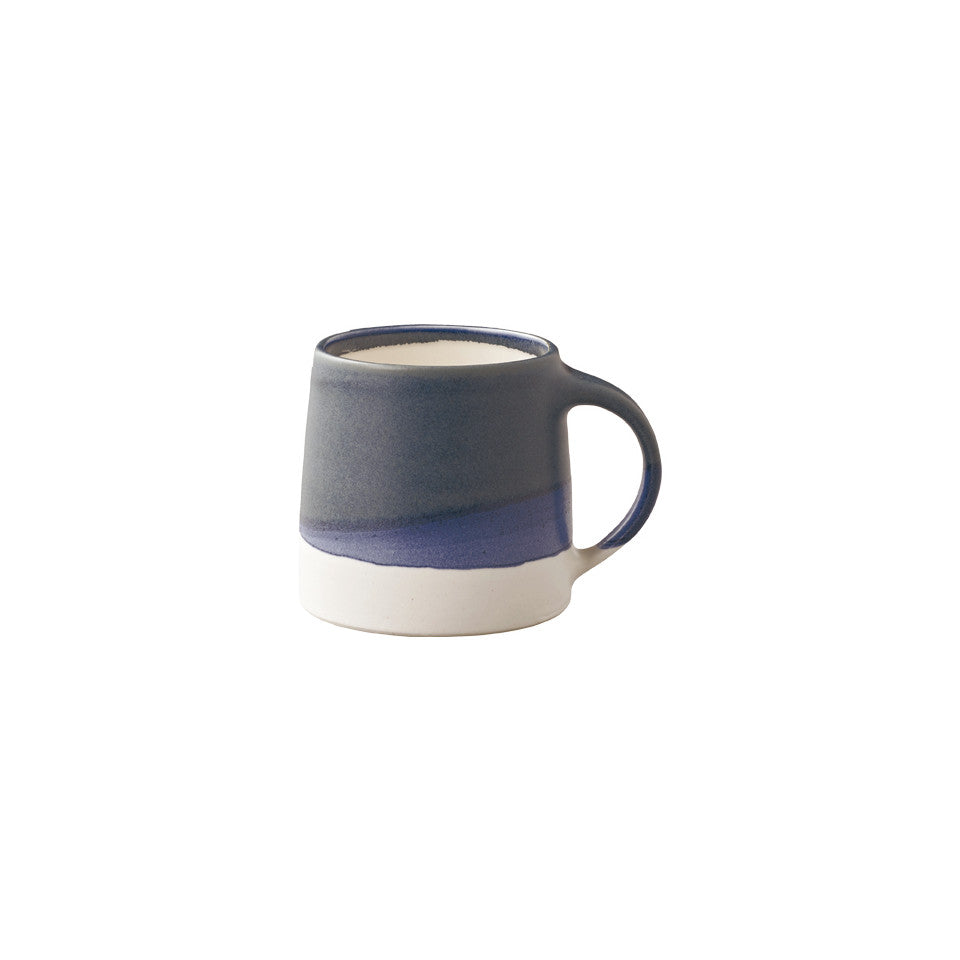 SCS (Slow Coffee Style) S03 navy / white porcelain coffee mug.